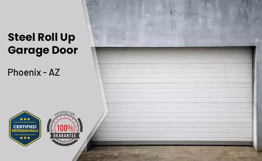 steel roll up garage door Phoenix - AZ 